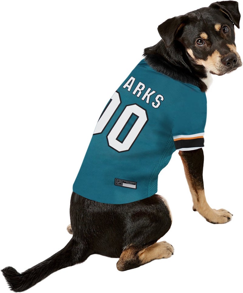 Pets First NHL San Jose Sharks Jersey for Dogs & Cats  Medium. - Let Your Pet Be A Real NHL Fan! - Image 5